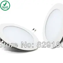 [Светодиодный светильник] 8 дюймов 18 Вт светодиодный Круглый свет панели теплый(3000 k)/белый(6000 k) AC110-240V