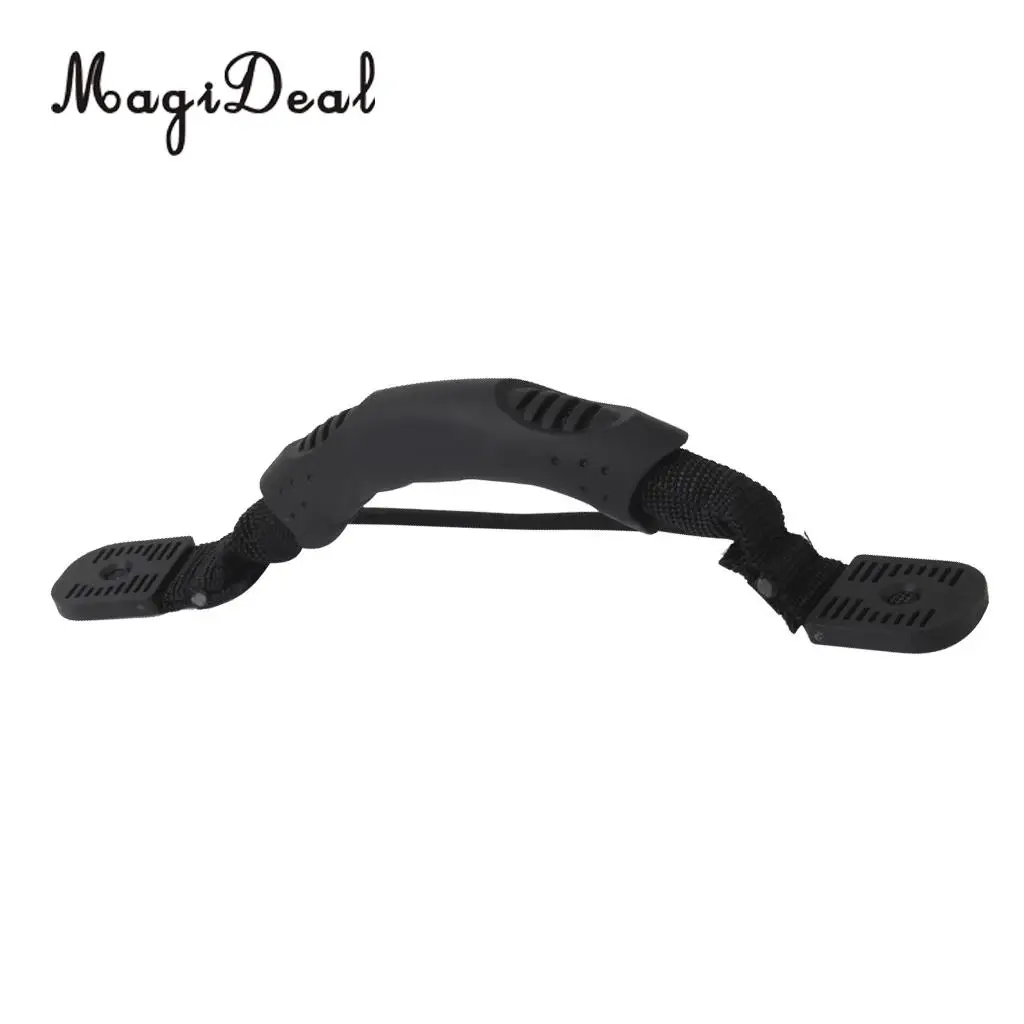 MagiDeal 2pcs Marine Kayak Canoe Side Mount Carry Handle with Bungee Cord Accessories for Fishing Flatable Boat Dinghy Yacht