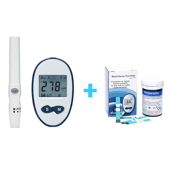 Yongrow измеритель уровня глюкозы в крови и 25 шт. тест-полоски для диабетиков тест на здоровье глюкометр монитор уровня сахара в крови - Цвет: 25 test strips