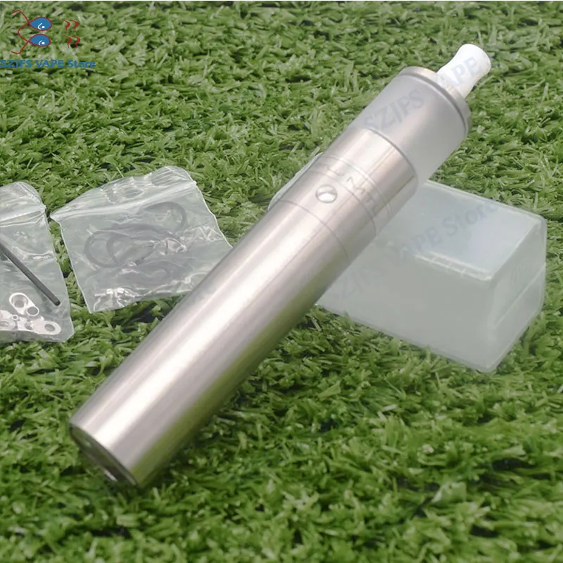 

e cigarette sxk atto mechanical mod18350/18650 Battery 22MM 316ss 5.0 ml capacity Vaporizer vaporisa vape kit vs Dvarw MTL RTA
