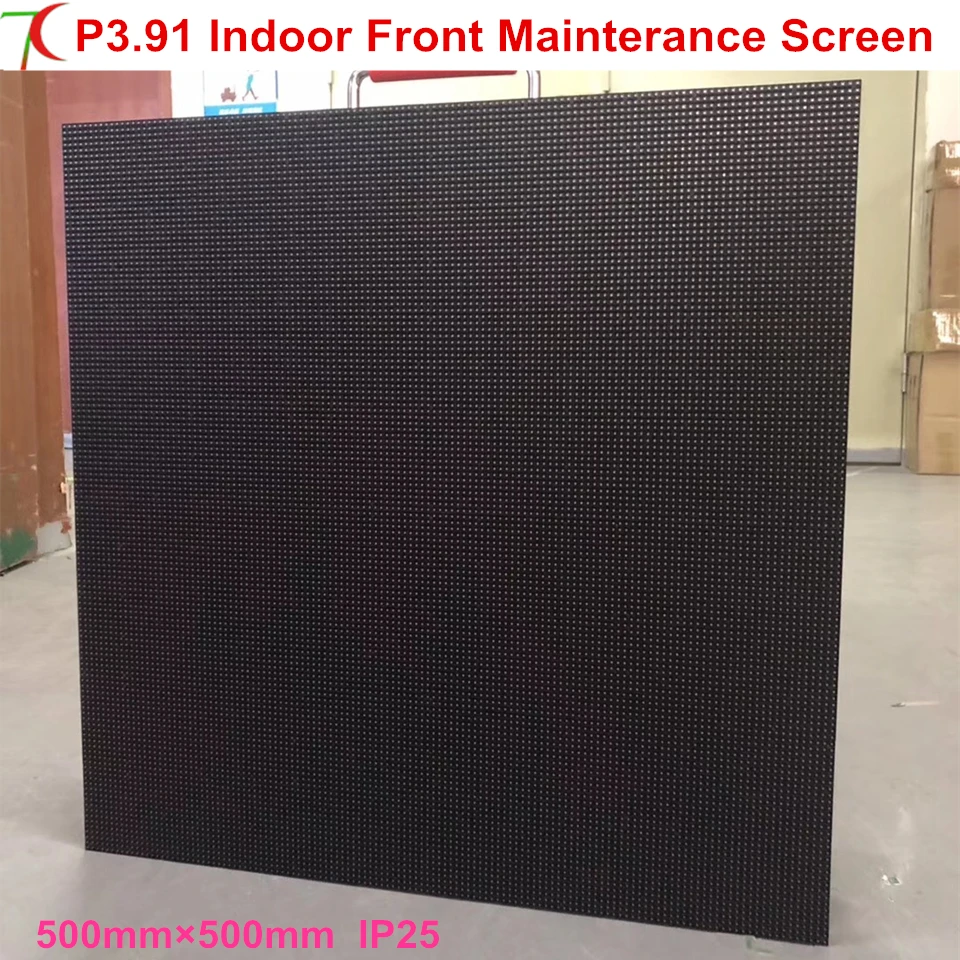 

Front mainterance P3.91 indoor 500*500mm aluminum cabinet screen rental display