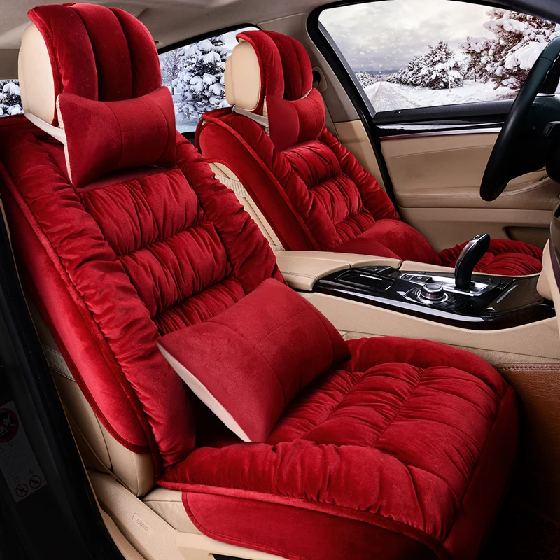 

3D Winter Thermal Non-Slip Cushion Seat Cover For Kia Sorento Sportage Optima K5 Forte Rio/K2 Cerato K3 Carens Soul Cadenza