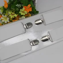 Модные Подтяжки мужские подтяжки 4 зажима эластичные регулируемые подтяжки Подарочная коробка скобы для взрослых Ширина 3,5 см длина: 110 см