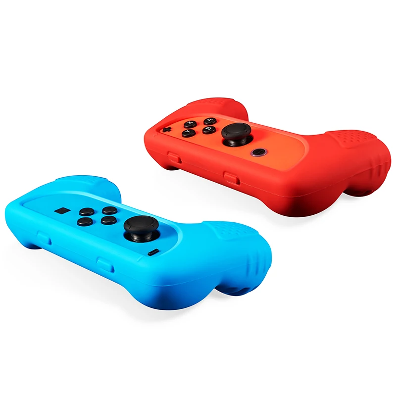 

2pieces/set Silicone Controller Grips Joy-Con Case For Nintend Switch Joy Con Handle NS Switch Game Console Accessories