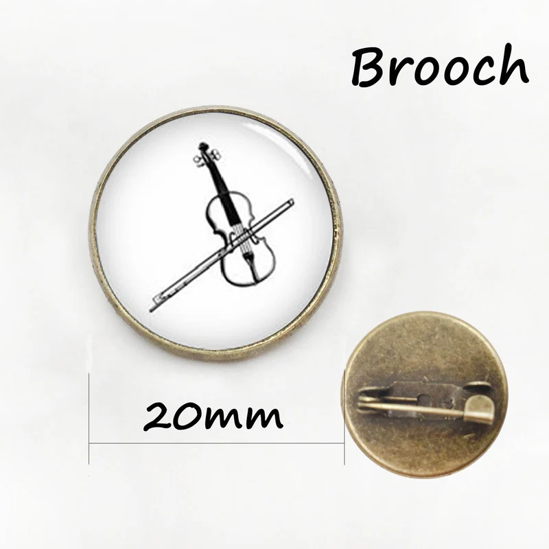 Винтаж музыкальный инструмент Броши гитара gibson типа гармошка фонограф Скрипки