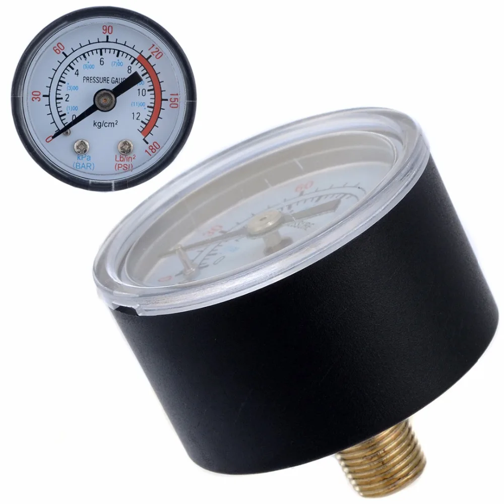 Высокое качество 0-180PSI 0-12Bar 1/8 Высокое качество 0-180PSI 0-12Bar 1/8
