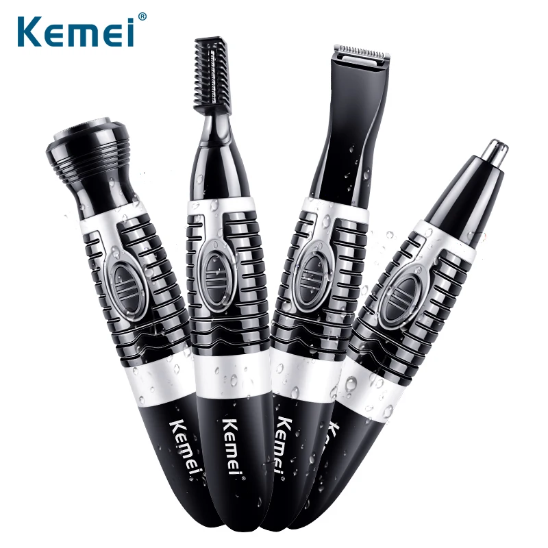 

Kemei 4 In 1 Women Hair Removal Lady Shaver Epilator Female Shaving Machine Full Waterproof Women Shaver Wool Device Wet&Dry Use