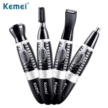 Kemei 4 In 1 Women Hair Removal Lady Shaver Epilator Female Shaving Machine Full Waterproof Women Shaver Wool Device Wet&Dry Use kemei1901 2015 new 100 240v women shave wool device knife electric shaver wool epilator shaving lady s shaver female care