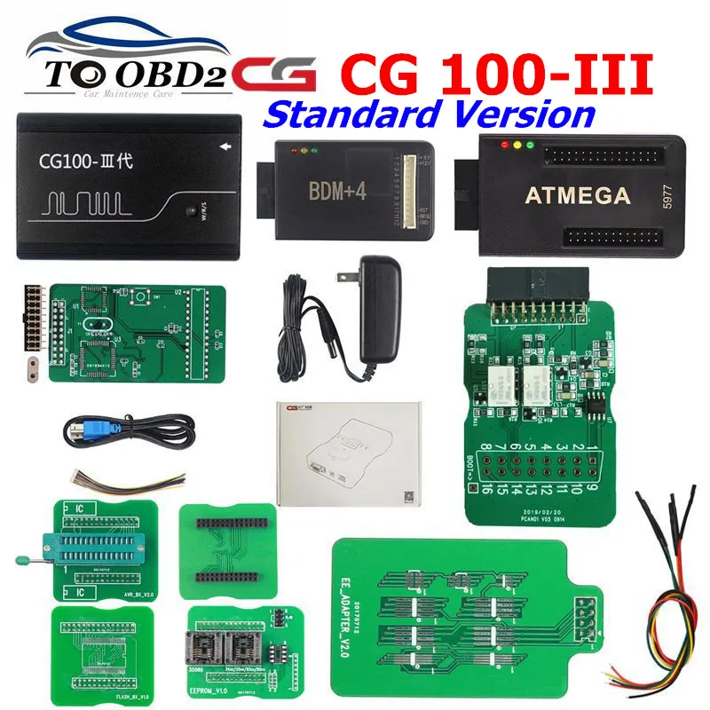 

CG 100 CG100 with CAN/ATMEGA Adapter Airbag Reset Device Including All Function of XC236x FLASH Programmer and Renesas Repair