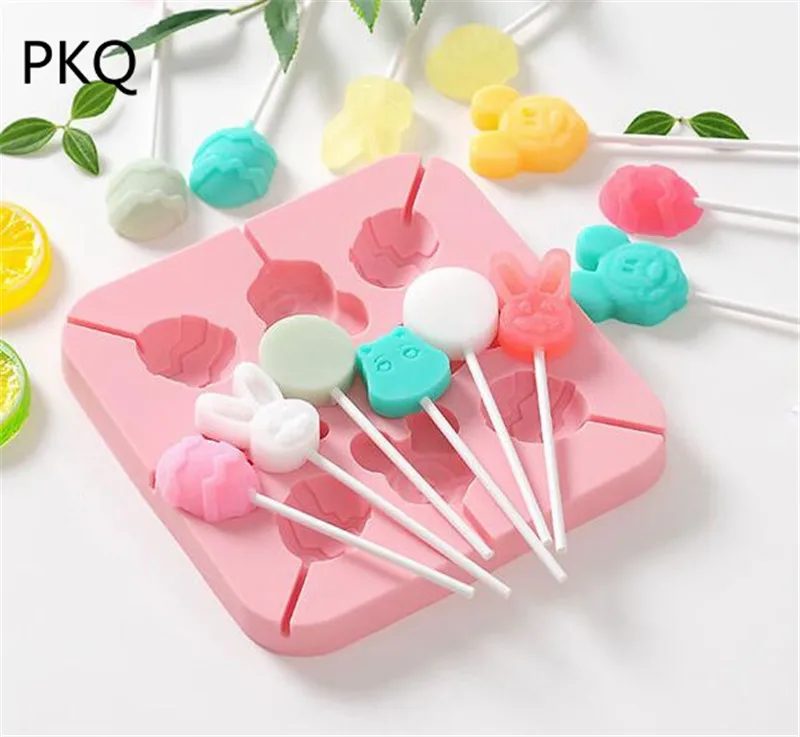 1 шт. милое животное, кролик торт Силиконовая форма DIY Форма для шоколадных конфет инструменты 3D помадка торт украшения инструменты