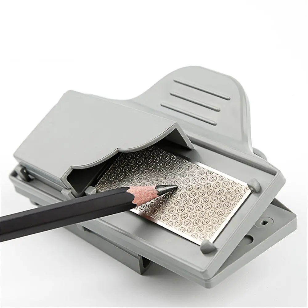 

Metal Pencil Sharpener Sketching Board Clip Drawing Sharpening for Pencils Pointer Sacapuntas School Stationery Art Supplies