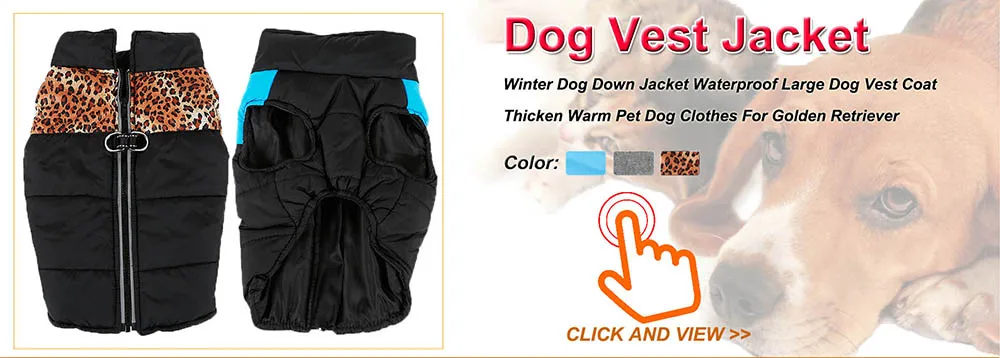 Dog vest jacket