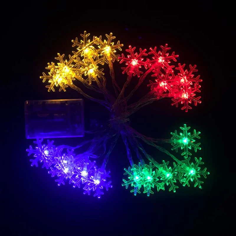 3M/6M LEDs Waterproof Holiday Romantic snow lighting For Decor Home