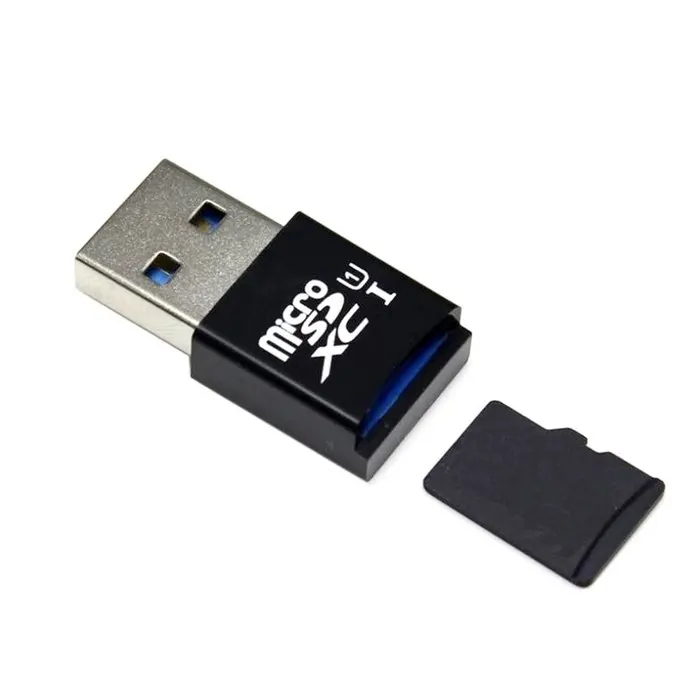 

10pcs/lot Cablecc Mini Size 5Gbps Super Speed USB 3.0 to Micro SD SDXC TF Card Reader Adapter