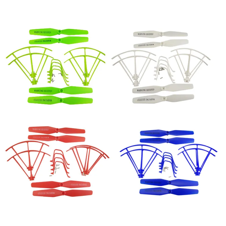 

BLLRC Helicopter Parts SYMA X5UW X5UC Four-axle Spare Parts Spare Parts Propeller Protection Ring Blade Landing Gear