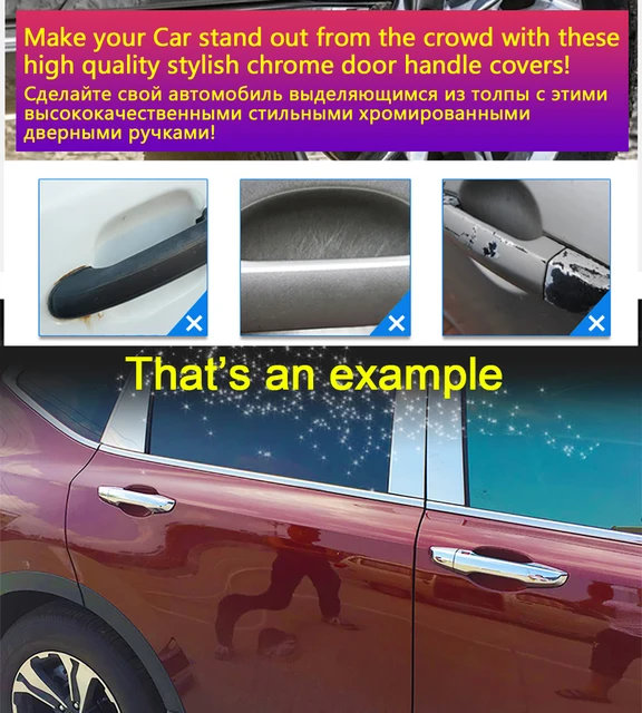 For Citroen C3 Mk1 2002~2009 Chrome Exterior Door Handle Cover Car  Accessories Stickers Trim Set 2003 2004 2005 2006 2007 2008 - Car Stickers  - AliExpress