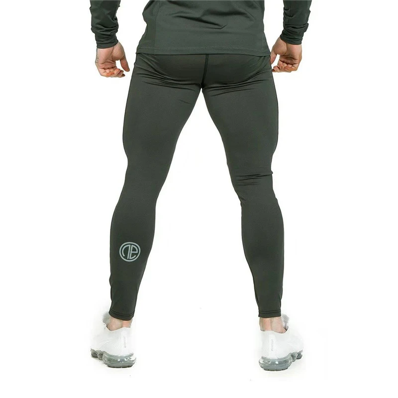 Gym Compression Sets Men sport Leggings Suit set (2)