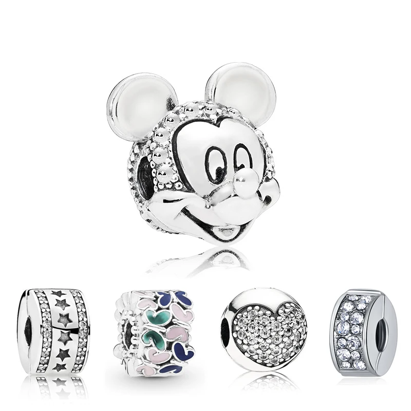 Cat Mom Paw Spacer Charm Bead For European Charm Bracelets