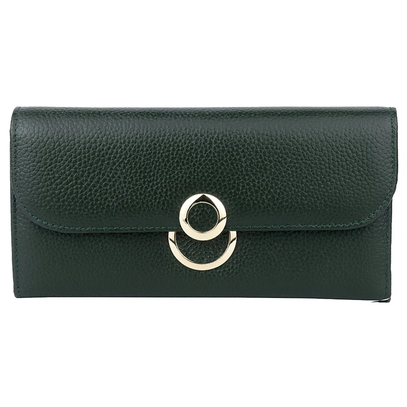 

Luxury Black/Red/Green/Pink Green Women Wallets Fashion Purse Genuine Leather Men Wallets Designer Long Wallets With Phone Case