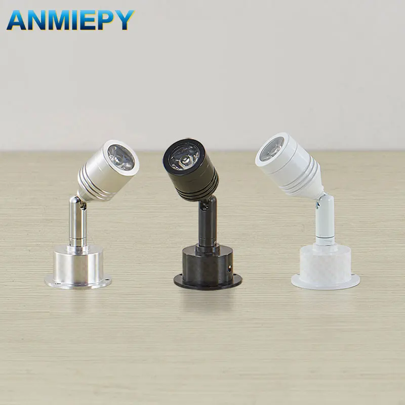 

LED Spotlights Mini led ceiling Down lighting AC85-265V white lighting bulb for cabinet counter showcase