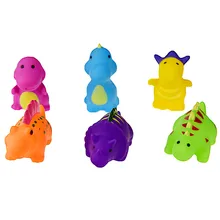 2019 Kids Cute One Dozen 6pcs Rubber Animals With Sound Baby Shower Party Favors Toy Children's products good-looking Bath toy 2019 Kids Cute One Dozen 6pcs Rubber Animals With Sound Baby Shower Party Favors Toy Children's products good-looking Bath toy