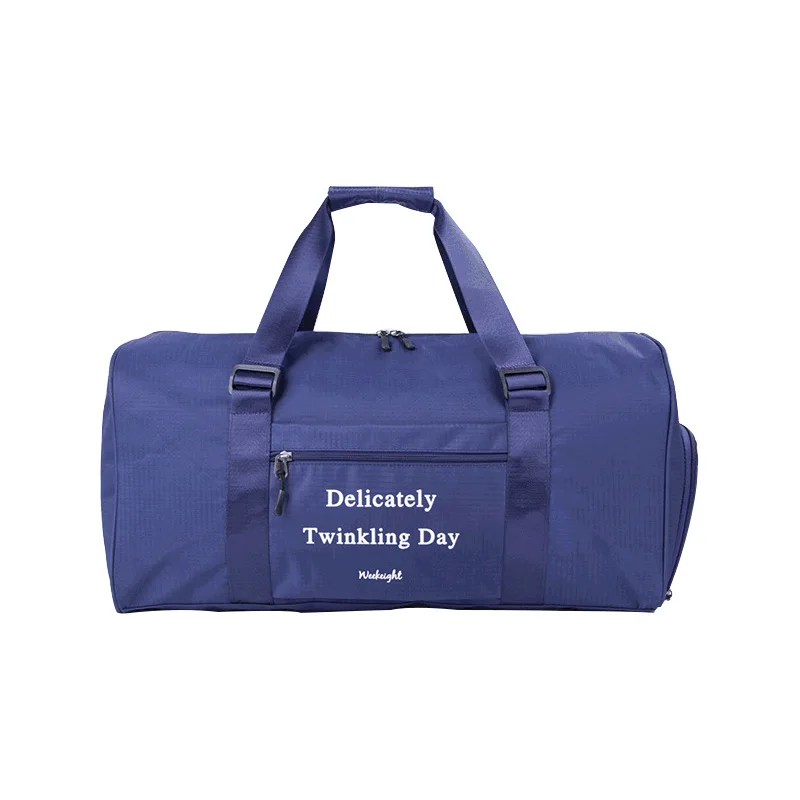 New Cationic Fabric Waterproof Travel Bag Large Capacity Double Layer Beach Bag Portable Duffle Bags Packing Cube Weekend Bags