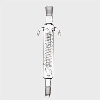 

200/300/400 19/26 Joint Dimroth Reflux Lab Glass Condenser Distillation