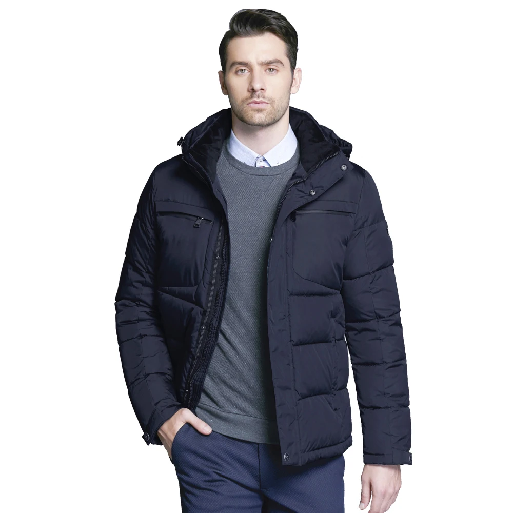 ICEbear 2017 Men's winter coat with breast pockets fashionable park ...