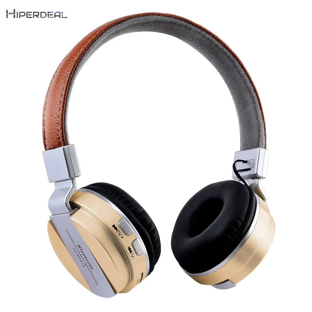 

HIPERDEAL AT-BT819 Foldable Wireless Bluetooth Stereo Headset Handfree Headphone MIC TF SD Card MP3 Player Headphone 10Feb 21