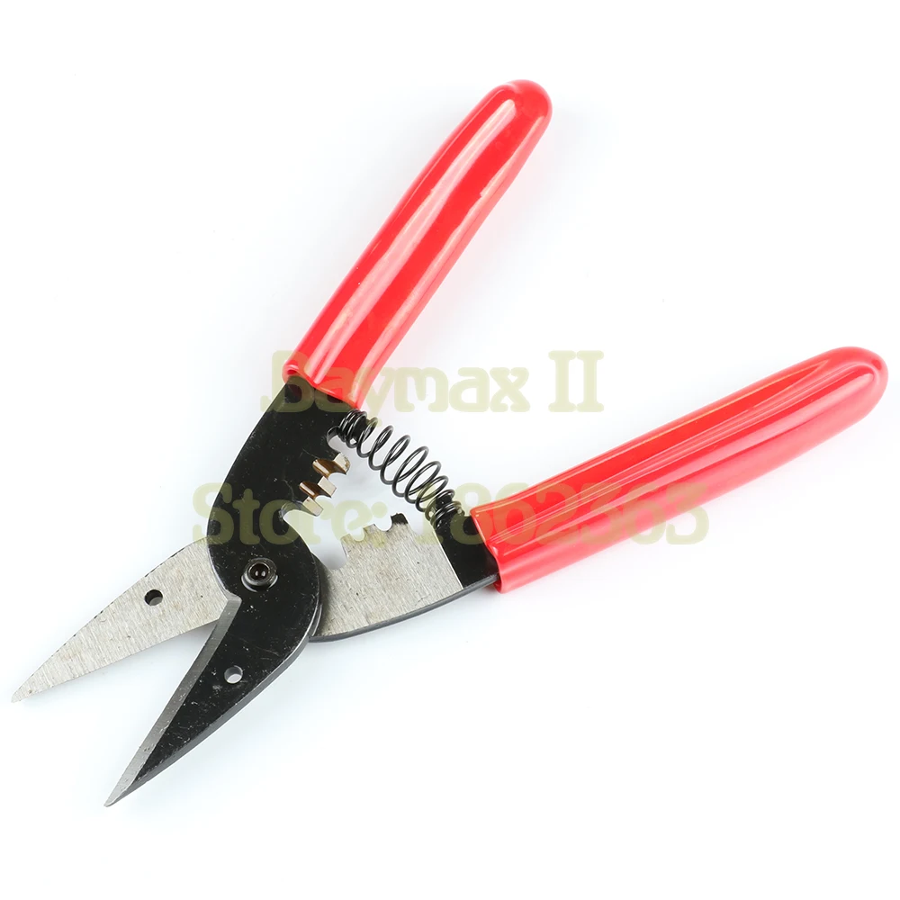 

S-01 8" Universal Scissor for Cutting Wire , Plastic wire slot with Wire Stripper function