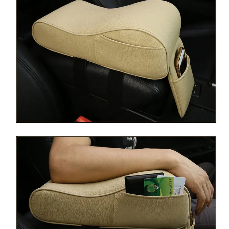Автомобильные продукты подлокотник накладки на коробку общий центральный Armbox поднятый коврик кожаная Опора под локоть