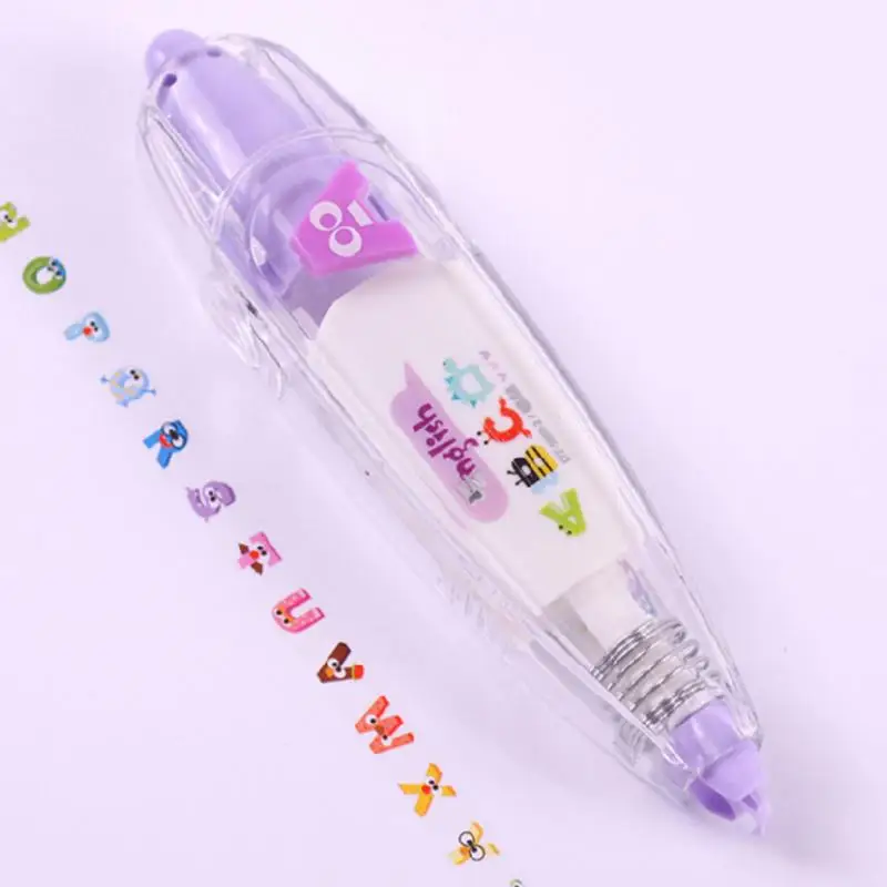 Kawaii милый пресс тип Канцелярские Декоративные ленты ручка коррекция лента