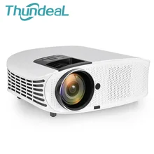 ThundeaL YG600 YG600A HD Projector Wired Sync Display Video HDMI Full HD TV Home Theater Multi Screen 3D LED Projector Beamer