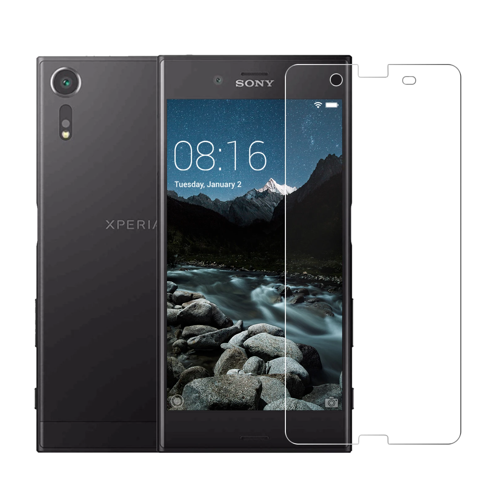 2.5D 0 26 мм 9H Премиум Закаленное стекло для Sony Xperia XZs 5 2 дюймов Защитная пленка экрана