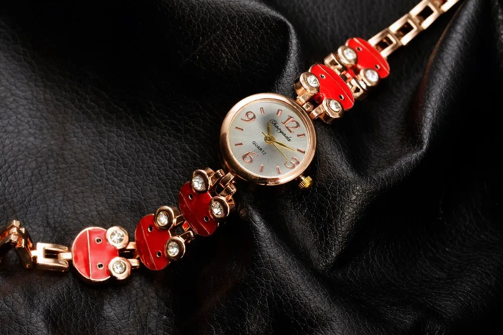 2021 New Fashion Slim Women Bracelet watches Lady Luxury Brand new Quartz wristwatch women skeleton sexy watch