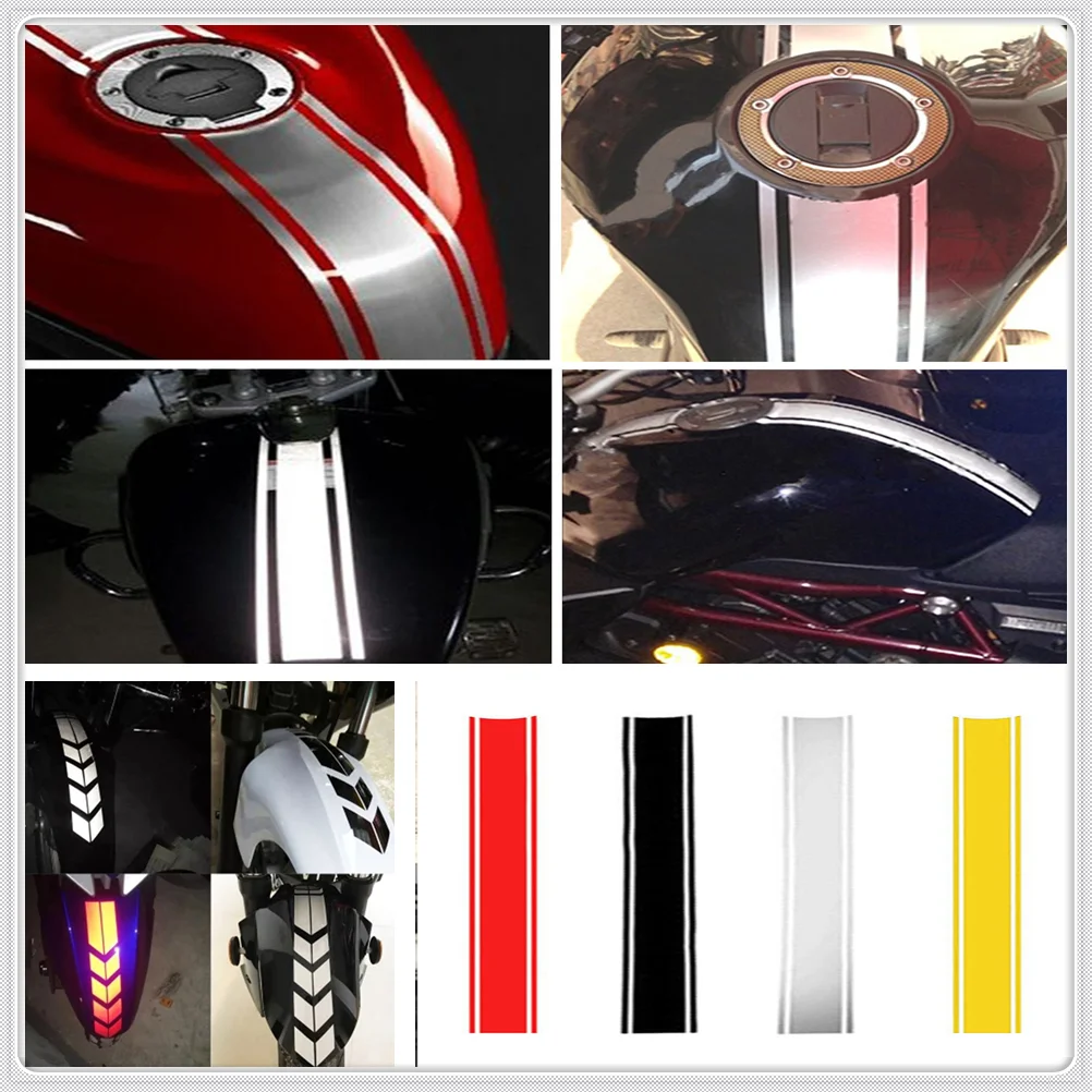 

Motorcycle Reflective Sticker Fuel Oil Tank Pad Decal Decor Protector FOR Ducati 999 S R DIAVEL CARBON S4RS STREETFIGHTER S 848