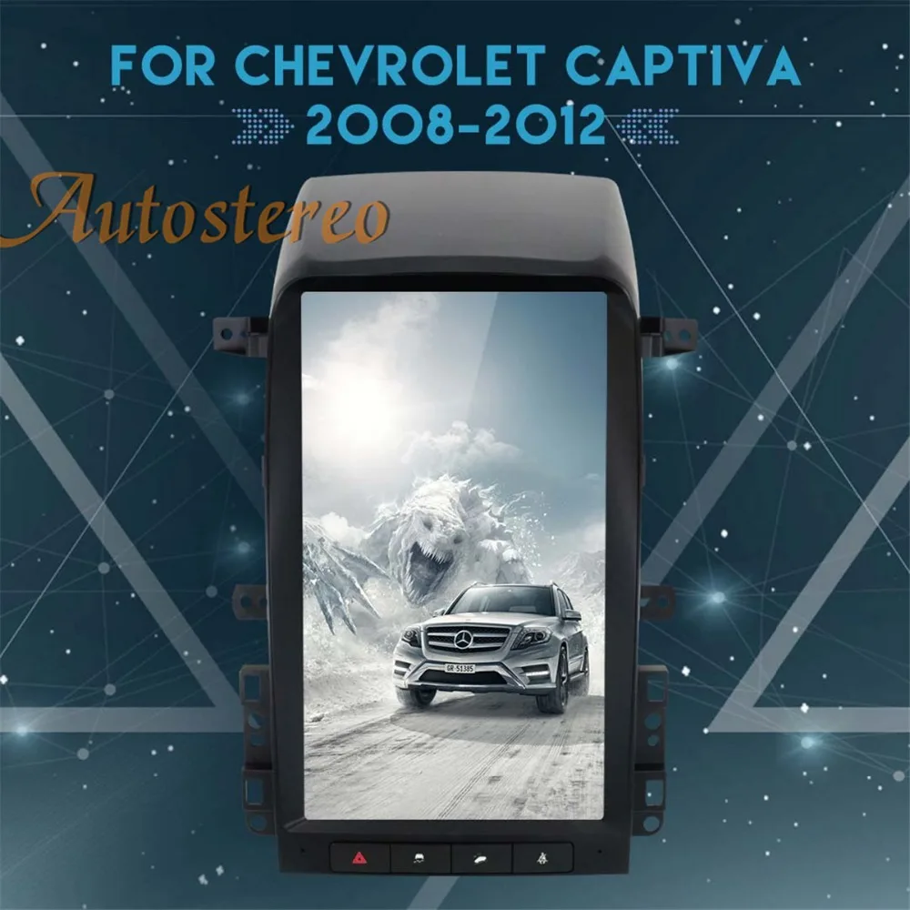 Android 6,0 Tesla estilo coche sin reproductor de DVD navegación GPS para Chevrolet Captiva 2008 2012 2011 2010 2009 unidad central multimedia plus