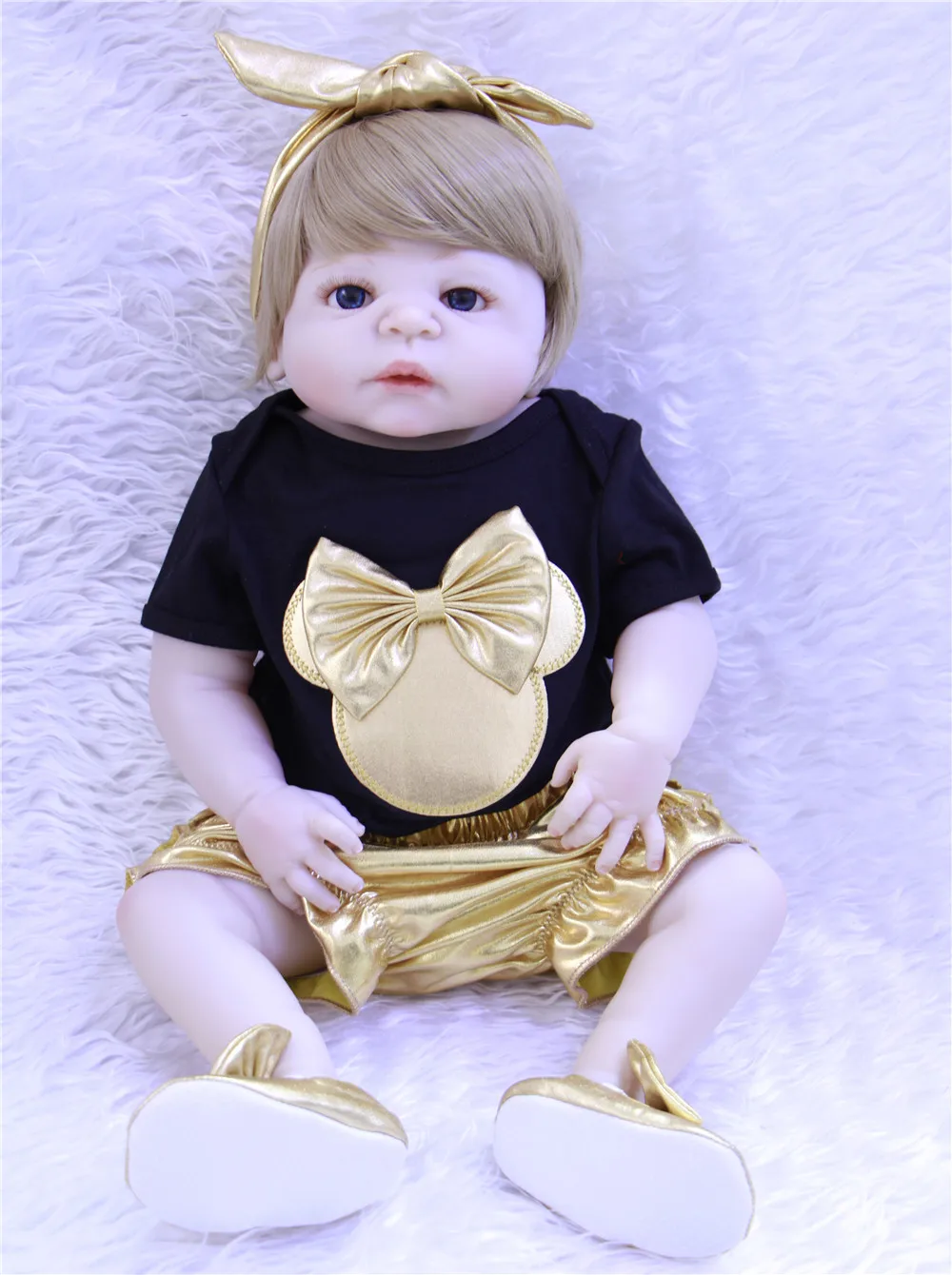 Кукла Bebe силиконовая кукла для новорожденных 22 дюйма|reborn full body|silicone rebornfull body silicone