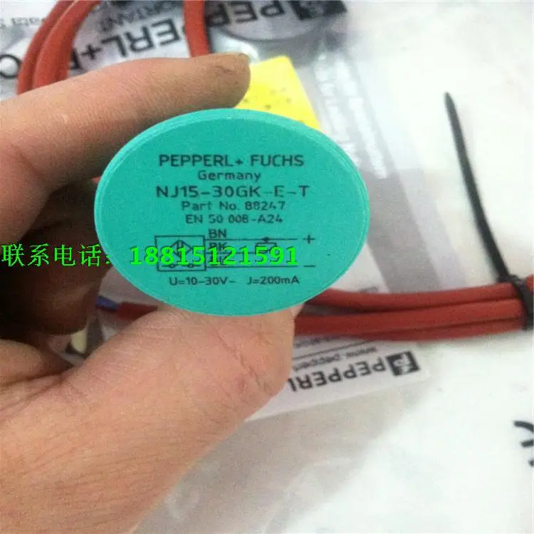 NJ15-30GK-E-T Pepperl + Fuchs новый высококачественный Бесконтактный переключатель |