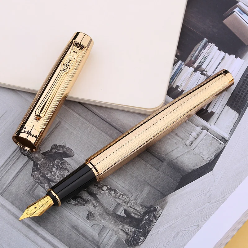 Пикассо 933 Pimio Avignon авторучка Классический Золотой зажим роскошный Иридиевый тонкий наконечник Подарочная коробка на выбор офисная деловая ручка для письма