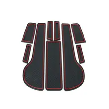 9pcs Car Styling Interior Non-Slip Mat Door Groove Pad Cushion Rubber Mat Fit For Chevrolet CRUZE Sedan Hatchback 2009-2014