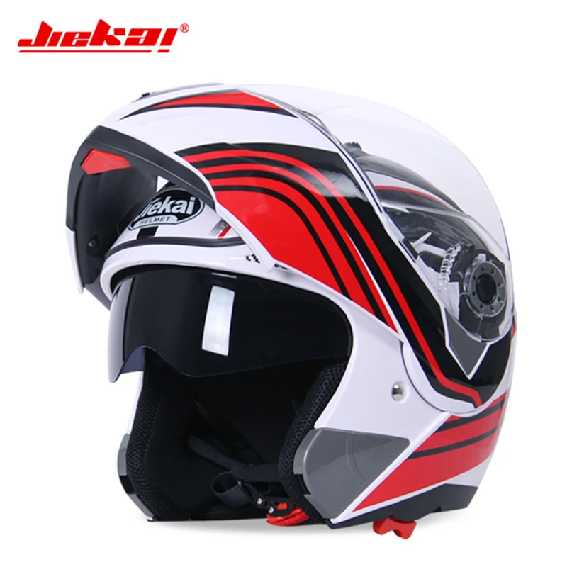 Aliexpress.com : Buy Genuine JIEKAI Flip Up Racing Motorcycle Helmet