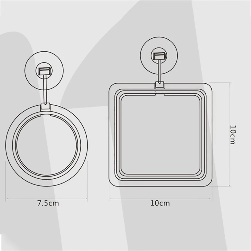 Кормление рыб квадратный круглый аквариум для рыб кольцо подачи станции плавающий пищевой воды завод плавучести круглый аксессуар присоски чашки