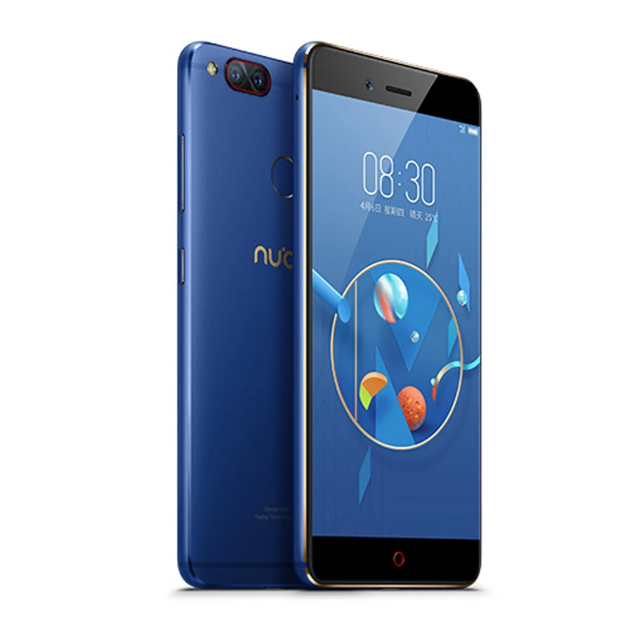 zte Nubia Z17 Mini Snapdragon 652 MSM8976, четыре ядра, 4 Гб ОЗУ, 64 Гб ПЗУ, 5,2 дюйма, FHD 1920*1080, двойная камера 13 МП, отпечаток пальца OTA