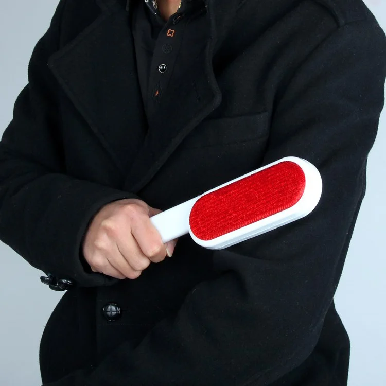 Hot Household Reusable Clothes Dusting Static Brush Two sided Pet Hair