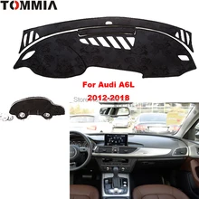 TOMMIA приборной панели крышки тире коврик для автомобиля от Солнца Анти-УФ покрытие для приборной панели коврик для приборной панели автомобиля для Audi A6L 2012