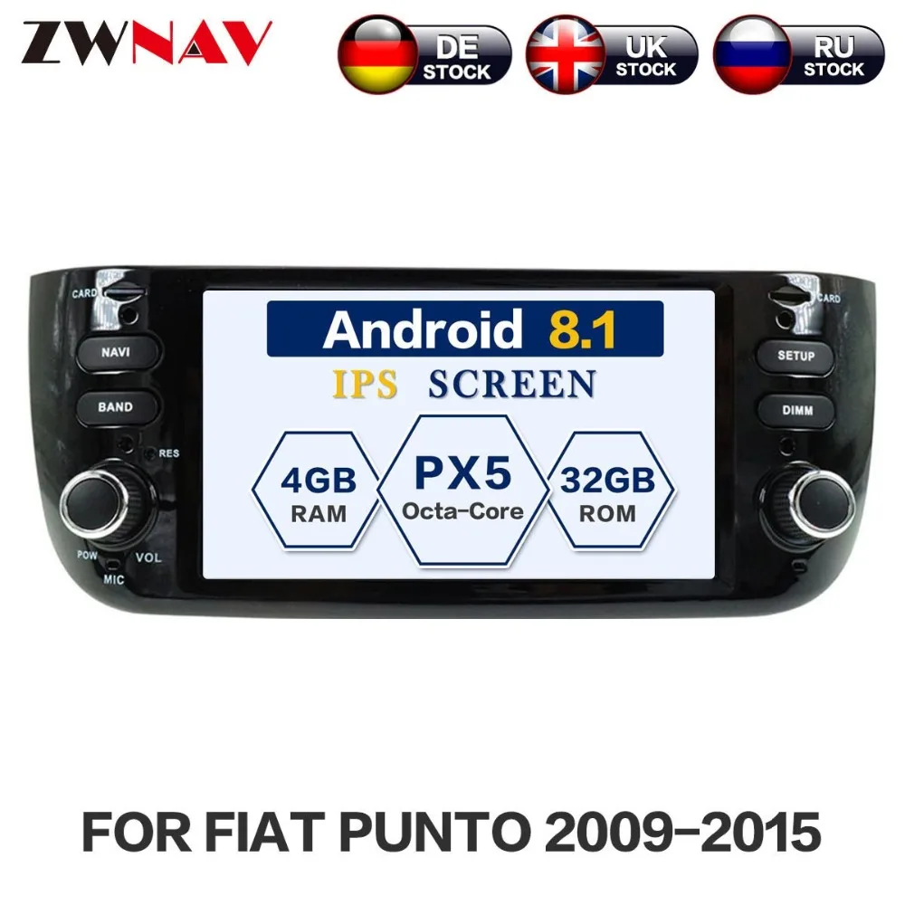 

Android 8.0 7.1 Quad Core Car GPS Navigation Video Player for FIAT Punto 2009-2015/FIAT Linea 2011-2015 Autoradio Head Unit