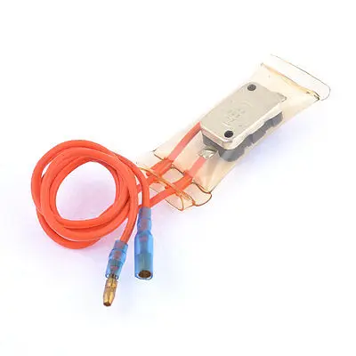 AC 230V 3A Dual Wires Lead 7C Refrigerator Defrost Thermostat Switch