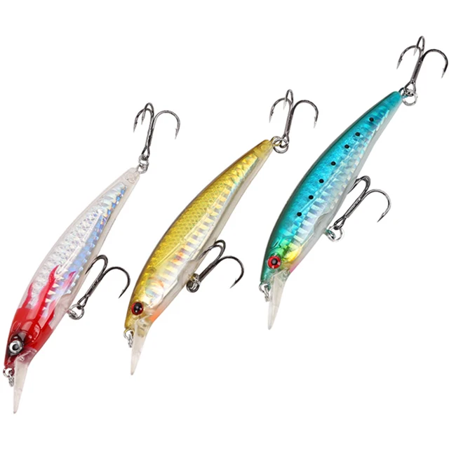 TSURINOYA-señuelo de pesca DW11 85mm/9g, señuelo duro para pesca, buceo, pececillo, pesca, profundidad de buceo 1m, cebo de pesca de Lucio, anzuelos triples TSURINOYA-señuelo de pesca DW11 85mm/9g, señuelo duro para pesca, buceo, pececillo, pesca, profundidad de buceo 1m, cebo de pesca de Lucio, anzuelos triples