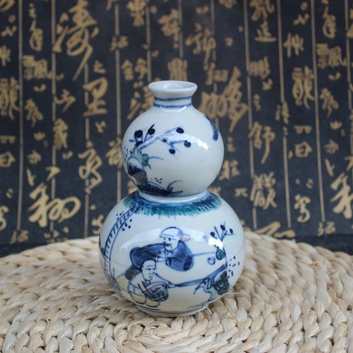

Vintage Bottle Gourd Vintage for Chinese blue and white porcelain